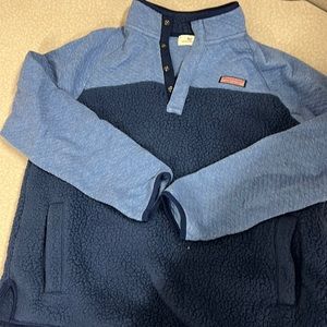 Vineyard Vines fleece pullover Womens L